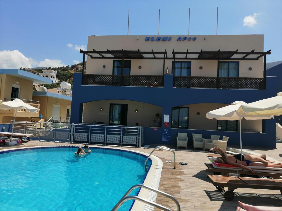 Eleni Beach Apartment Stalís Ngoại thất bức ảnh